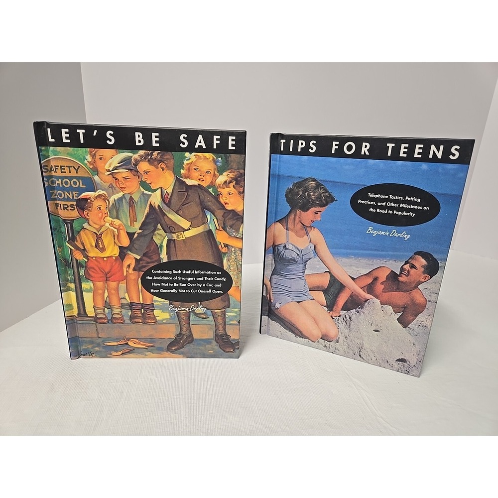 Benjamin Darling Book Lot - Tips For Teens And Let's Be Safe‎ - 2 Books